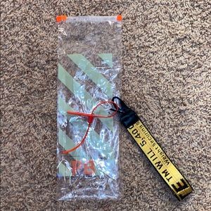 Off white keychain